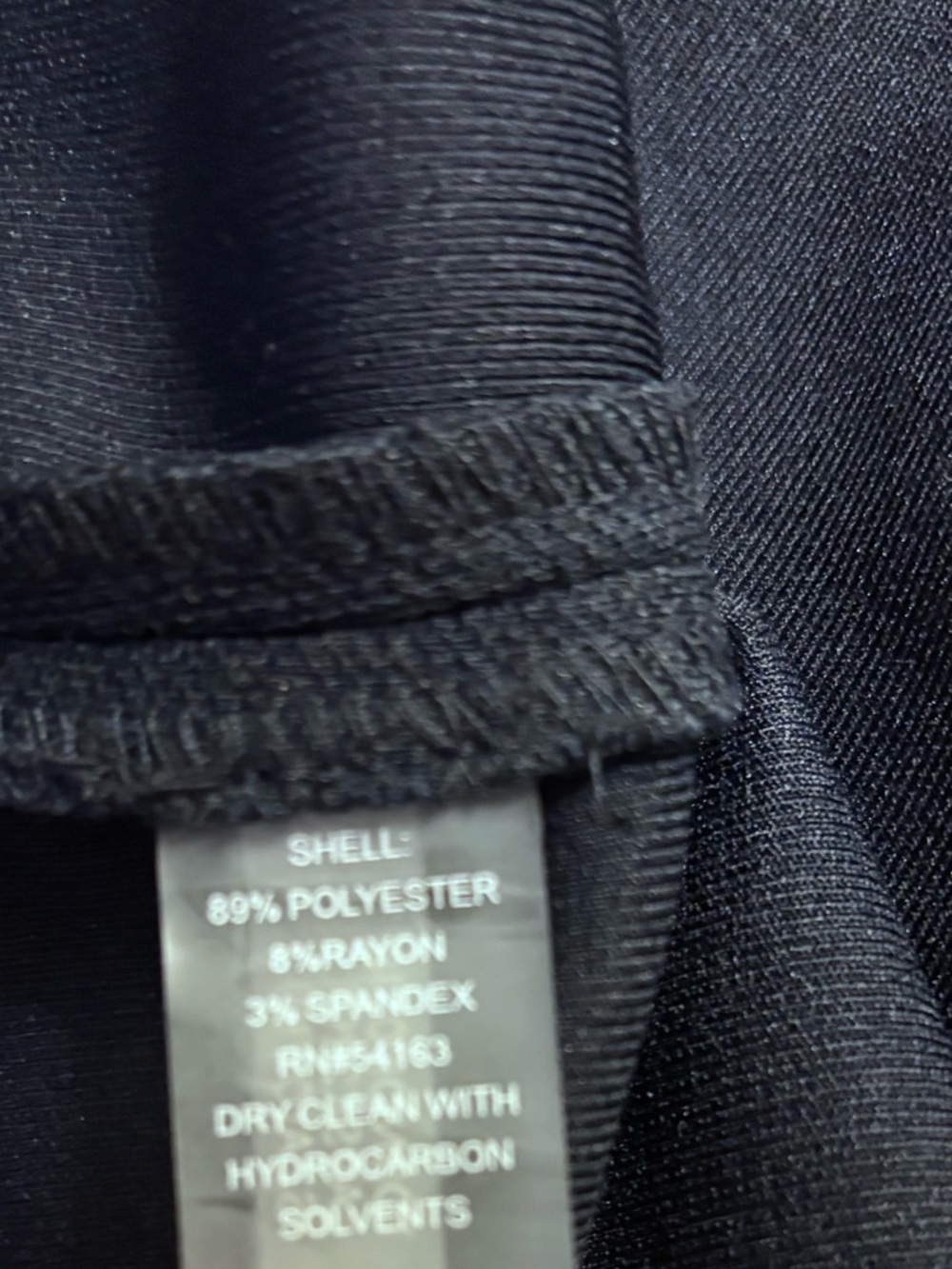 Tommy Hilfiger Navy Mini Dress with White Trim Accents - Picture 7 of 7